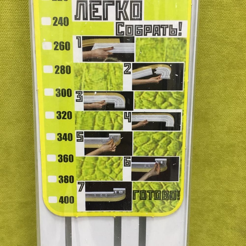 Потолочный карниз ДНК 3-х рядный